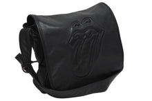 Load image into Gallery viewer, 極美品 CHROME HEARTS クロムハーツ メールバッグ ショルダーバッグ ガンスリンガー リップ＆タン レザー シルバー925 ブラック 中古 4b009850