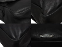Load image into Gallery viewer, 極美品 CHROME HEARTS クロムハーツ メールバッグ ショルダーバッグ ガンスリンガー リップ＆タン レザー シルバー925 ブラック 中古 4b009850