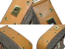 画像をギャラリービューアに読み込む, CHRISTIAN DIOR クリスチャンディオール ワンショルダーバッグ ストリートシック トロッターライン ベージュ ブラウン ゴールド金具 美品 中古 4b009868