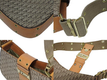 画像をギャラリービューアに読み込む, CHRISTIAN DIOR クリスチャンディオール ワンショルダーバッグ ストリートシック トロッターライン ベージュ ブラウン ゴールド金具 美品 中古 4b009868