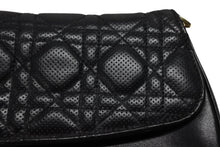画像をギャラリービューアに読み込む, Christian Dior クリスチャンディオール ワンショルダーバッグ MA-0061 カナージュ パンチングレザー マリスパール 美品 中古 4b009871
