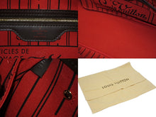 画像をギャラリービューアに読み込む, 極美品 LOUIS VUITTON ルイヴィトン ネヴァーフルPM ハンドバッグ N51109 ダミエキャンバス ブラウン ゴールド金具 中古 4b009872