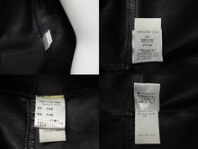 画像をギャラリービューアに読み込む, GUCCI グッチ レザーロングコート 239-1109-8801 サイズ38 ブラック 本革 ベルト付き トムフォード期 美品 中古 4b009886