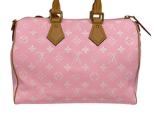 画像をギャラリービューアに読み込む, 未使用 LOUIS VUITTON ルイヴィトン スピーディ P9 バンドリエール 30 ハンドバッグ M13914 モノグラム ピンク キャンディ 中古 4b009892