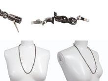 Load image into Gallery viewer, CHROME HEARTS クロムハーツ PAPER CHAIN NECKLACE 24Inch ペーパーチェーン ネックレス 24インチ 重量約42.4g 美品 中古 4b009901