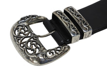 Load image into Gallery viewer, CHROME HEARTS クロムハーツ LARGE BLT CLASSIC 3PC ラージ クラシック3PC オーダー レザーベルト シルバー 美品 中古 4b009905
