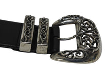 Load image into Gallery viewer, CHROME HEARTS クロムハーツ LARGE BLT CLASSIC 3PC ラージ クラシック3PC オーダー レザーベルト シルバー 美品 中古 4b009905