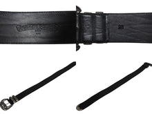 Load image into Gallery viewer, CHROME HEARTS クロムハーツ LARGE BLT CLASSIC 3PC ラージ クラシック3PC オーダー レザーベルト シルバー 美品 中古 4b009905