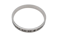 画像をギャラリービューアに読み込む, CHROME HEARTS クロムハーツ 9mm スペーサー バングル ブレスレット 重量約54.5g 925刻印 シルバー925 美品 中古 4b009914