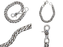 画像をギャラリービューアに読み込む, 極美品 CHROME HEARTS クロムハーツ CLASSIC SHORT-S 1クリップショート クラシック ウォレットチェーン 重量約191.3g 25リンク 中古 4b009915