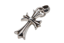 Load image into Gallery viewer, 極美品 CHROME HEARTS クロムハーツ スモールCHクロス ベイル ペンダントトップ 重量23.3g 1991/Sterling刻印 中古 4b009920