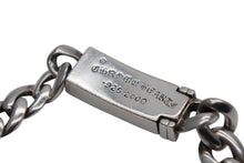 画像をギャラリービューアに読み込む, 極美品 CHROME HEARTS クロムハーツ ミニID CHクロス クラシック ブレスレット パヴェダイヤ 重量約25.6g 2000 シルバ−925 中古 4b009924