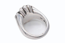 Load image into Gallery viewer, CHROME HEARTS クロムハーツ スモール カットアウト CHプラスリング 指輪 重量約24.6g サイズ16号 シルバー925 美品 中古 4b009927