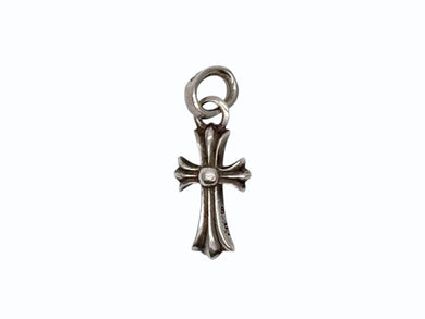 CHROME HEARTS クロムハーツ CHクロス ベビーファット チャーム ペンダントトップ 重量2.0g シルバー 2004/.925刻印 美品 中古 4b009932