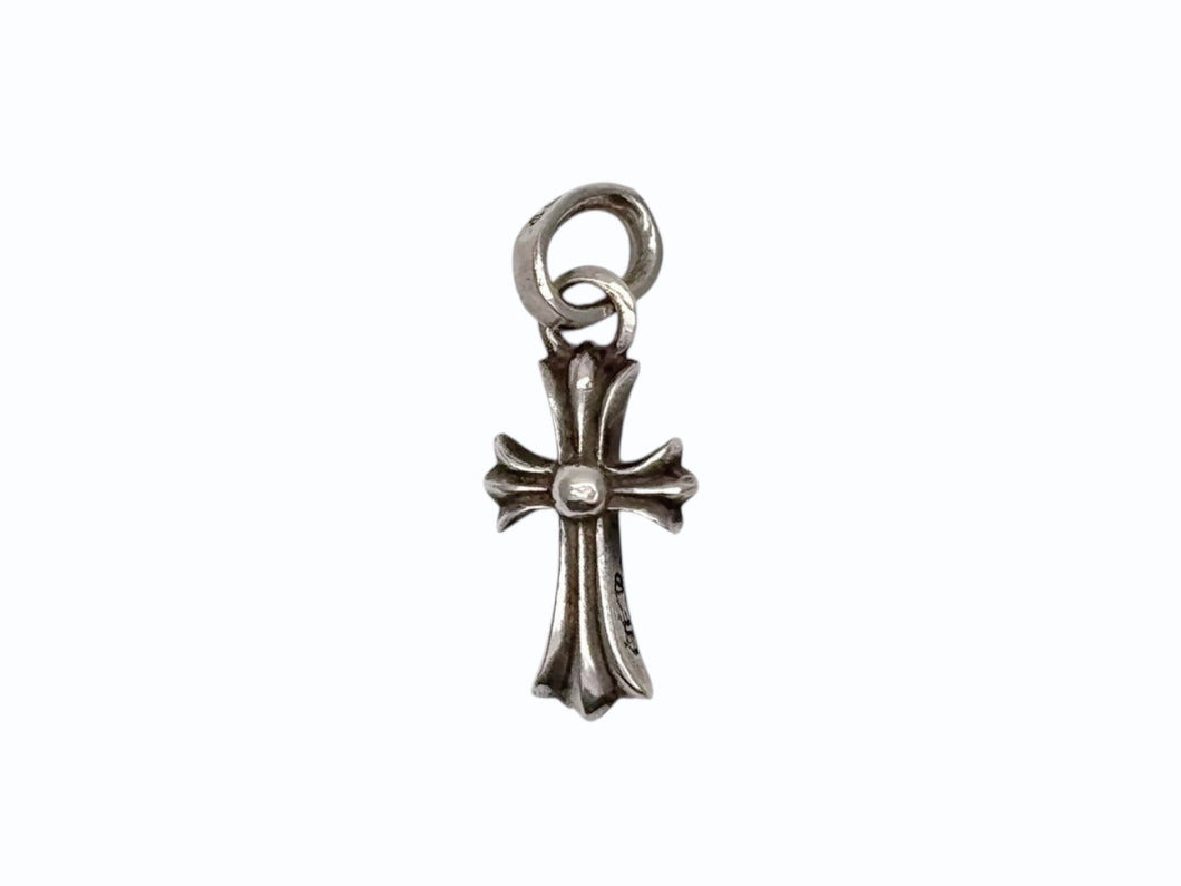 CHROME HEARTS クロムハーツ CHクロス ベビーファット チャーム ペンダントトップ 重量2.0g シルバー 2004/.925刻印 美品 中古 4b009932