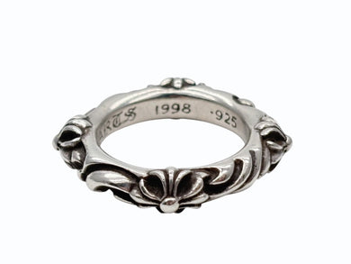 CHROME HEARTS クロムハーツ SBTバンド リング 指輪 サイズ13号 重量約8.1g シルバー925 1998刻印 美品 中古 4b009918