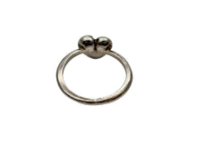 Load image into Gallery viewer, CHROME HEARTS クロムハーツ BUBBLEGUM HEART RING バブルガム ハート リング シルバー 925 重量約2.2g サイズ6号 美品 中古 4b009928