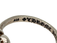 Load image into Gallery viewer, CHROME HEARTS クロムハーツ BUBBLEGUM HEART RING バブルガム ハート リング シルバー 925 重量約2.2g サイズ6号 美品 中古 4b009928
