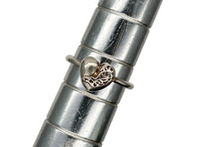 Load image into Gallery viewer, CHROME HEARTS クロムハーツ BUBBLEGUM HEART RING バブルガム ハート リング シルバー 925 重量約2.2g サイズ6号 美品 中古 4b009928