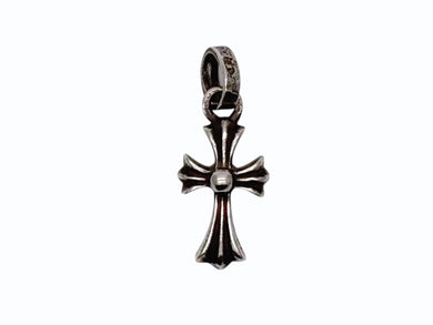 CHROME HEARTS クロムハーツ CHクロス ベビーファット チャーム ペンダントトップ 重量2.1g シルバー 2004/.925刻印 美品 中古 4b009922