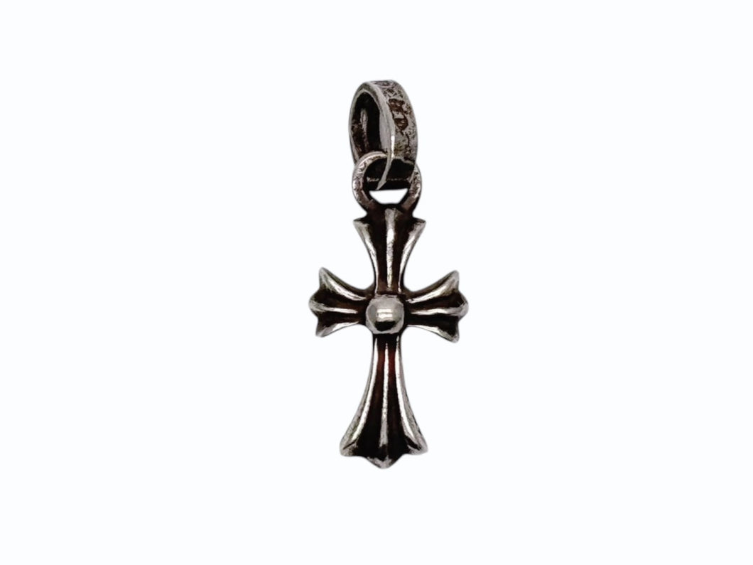 CHROME HEARTS クロムハーツ CHクロス ベビーファット チャーム ペンダントトップ 重量2.1g シルバー 2004/.925刻印 美品 中古 4b009922