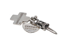 画像をギャラリービューアに読み込む, CHROME HEARTS クロムハーツ 3 TRINKETS スリートリンケッツ ペンダント チャーム 重量約22.4g .925刻印 シルバー925 美品 中古 4b009934