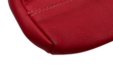 Load image into Gallery viewer, CHROME HEARTS クロムハーツ レザーティッシュケース ティッシュカバー ホースシュー レッド シルバー925 シルバー金具 美品 中古 4b009937