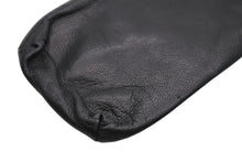 Load image into Gallery viewer, CHROME HEARTS クロムハーツ レザーティッシュケース ティッシュカバー ホースシュー ブラック シルバー925 シルバー金具 美品 中古 4b009938