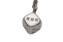 画像をギャラリービューアに読み込む, CHROME HEARTS クロムハーツ DICE DBL KEY CHAIN ダブルダイス キーチェーン 重量約81.6g 2013/.925刻印 シルバー925 美品 中古 4b009443