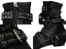 画像をギャラリービューアに読み込む, 極美品 Isabel Marant イザベル マラン ローリング アンクル ブーツ スウェード レザー ブラック シルバー金具 サイズ38 中古 4b009957