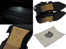 画像をギャラリービューアに読み込む, 極美品 Isabel Marant イザベル マラン ローリング アンクル ブーツ スウェード レザー ブラック シルバー金具 サイズ38 中古 4b009957