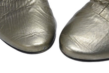 画像をギャラリービューアに読み込む, Isabel Marant イザベル マラン チェルシーブーツ レザー メタリック ブラック サイズ38 美品 中古 4b009958