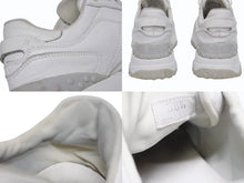 画像をギャラリービューアに読み込む, TOD&#39;S トッズ タブズ ローカット スニーカー シューズ レースアップ カーフレザー イタリア製 ホワイト グレー サイズ38 1/2 美品 中古 4b009961