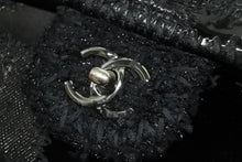 画像をギャラリービューアに読み込む, 新品同様 CHANEL シャネル マトラッセ25 Sフラップ Wチェーンショルダーバッグ 25番台 ココマーク パッチワーク ステッチ ブラック 中古 4b009976
