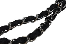 画像をギャラリービューアに読み込む, 新品同様 CHANEL シャネル マトラッセ25 Sフラップ Wチェーンショルダーバッグ 25番台 ココマーク パッチワーク ステッチ ブラック 中古 4b009976