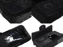 画像をギャラリービューアに読み込む, 新品同様 CHANEL シャネル マトラッセ25 Sフラップ Wチェーンショルダーバッグ 25番台 ココマーク パッチワーク ステッチ ブラック 中古 4b009976