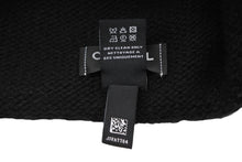 画像をギャラリービューアに読み込む, 新品同様 CHANEL シャネル ニットキャップ ビーニー AA9203 ココマーク カシミヤ シルク ブラック アイボリー 中古 4b009985