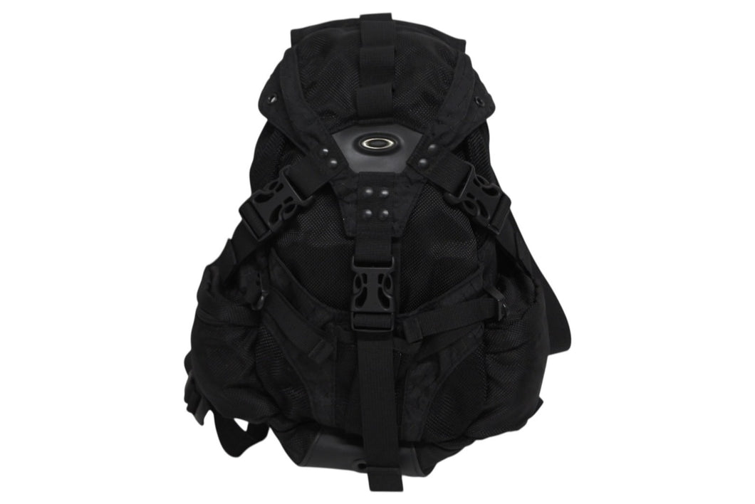OAKLEY オークリー Mini Icon Backpack アイコン ミニバックパック リュック ブラック テック ナイロン メタルロゴ 美品 中古 4b009996