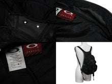 画像をギャラリービューアに読み込む, OAKLEY オークリー Mini Icon Backpack アイコン ミニバックパック リュック ブラック テック ナイロン メタルロゴ 美品 中古 4b009996