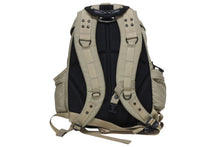 画像をギャラリービューアに読み込む, OAKLEY オークリー Icon Backpack 2.0 アイコン バックパック 2.0 テック ナイロン メタルロゴ ベージュ ブラック 美品 中古 4b010000