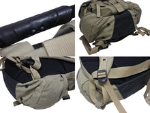 画像をギャラリービューアに読み込む, OAKLEY オークリー Icon Backpack 2.0 アイコン バックパック 2.0 テック ナイロン メタルロゴ ベージュ ブラック 美品 中古 4b010000