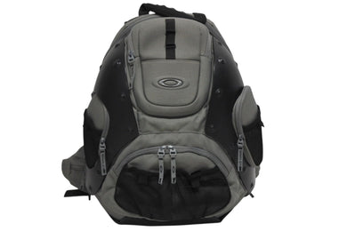 OAKLEY オークリー HARD SHELL BACKPACK ハードシェル バックパック リュック メタルロゴ グレー ブラック ナイロン 良品 中古 4b010001