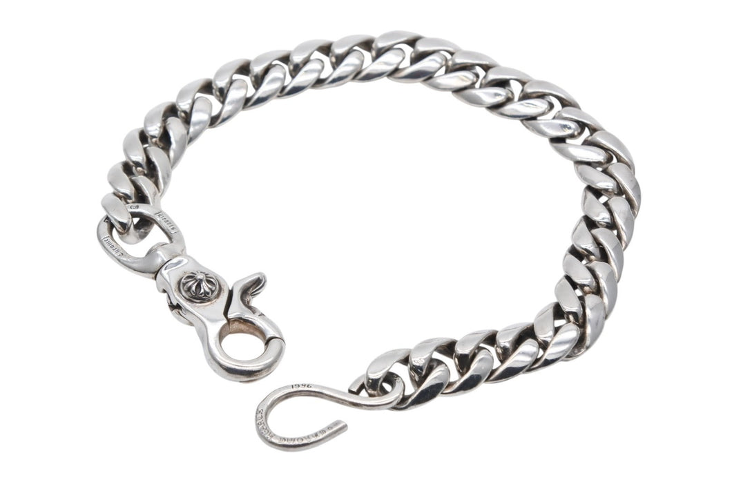 極美品 CHROME HEARTS クロムハーツ CLASSIC SHORT-S 1クリップショート クラシック ウォレットチェーン 重量約182.0g 25リンク 中古 4b010004