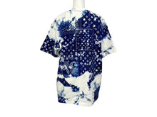 Load image into Gallery viewer, LOUIS VUITTON ルイヴィトン 22SS 半袖Tシャツ RM222M NPG HNY26W サイズM モノグラム ブルー ホワイト ペイズリー柄 総柄 美品 中古 4b010006