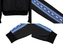 Load image into Gallery viewer, LOUIS VUITTON ルイ ヴィトン トラックジャケット RM231M ニット ナイロン 23SS LV ロゴ モノグラム フェアアイル 美品 中古 4b010011