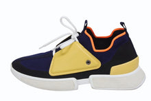 Load image into Gallery viewer, 極美品 HERMES エルメス スポーツシューズ カジュアルスニーカー テクニカルニット カーフスキン イエロー サイズ42 中古 4b010017