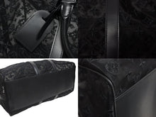 画像をギャラリービューアに読み込む, 極美品 LOUIS VUITTON ルイヴィトン モノグラム シースルー キーポル バンドリエール50 ボストンバッグ ブラック M53971 中古 4b010019