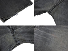 Load image into Gallery viewer, CHROME HEARTS クロムハーツ セメタリー クロスパッチ デニム パンツ リーバイス LEVI`S 501 サイズ31 ブラック 美品 中古 4b010029