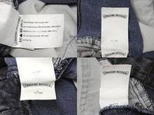 Load image into Gallery viewer, CHROME HEARTS クロムハーツ セメタリー クロスパッチ デニム パンツ リーバイス LEVI`S 501 サイズ31 ブラック 美品 中古 4b010029