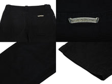Load image into Gallery viewer, CHROME HEARTS クロムハーツ ファティーグ パンツ ブラック クロスボール シルバー925 サイズ32 美品 中古 4b010030